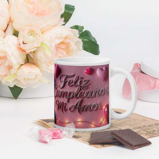 Taza Feliz Cumpleaños Mi Amor